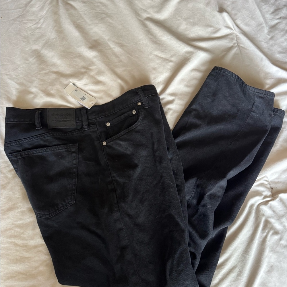 Abercrombie & Fitch Charcoal Jeans